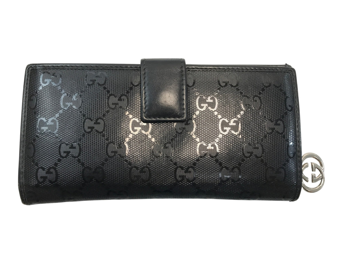 GUCCI インプリメ ラウンドファスナー 黒 305028 305028