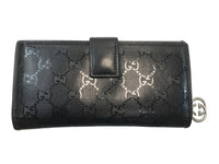 GUCCI インプリメ ラウンドファスナー 黒 305028 305028