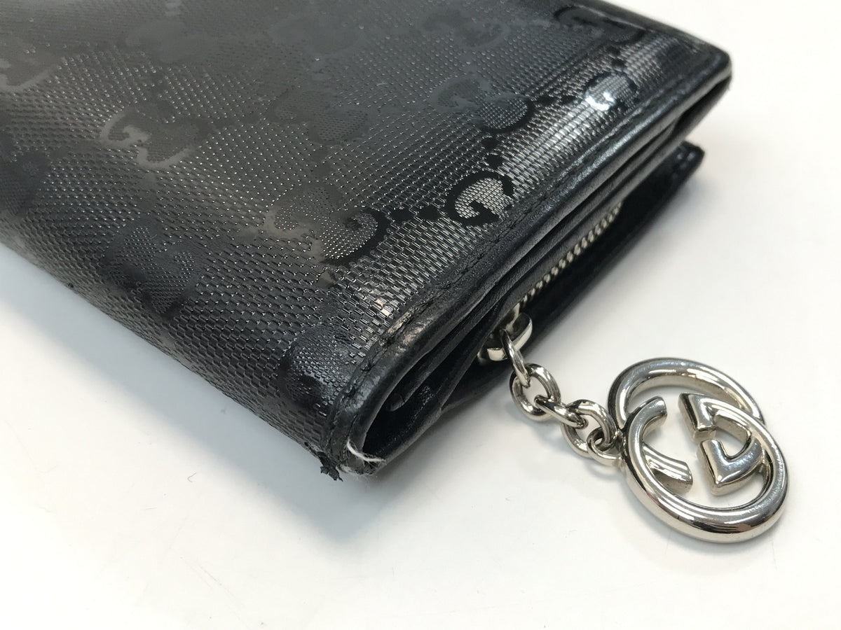 GUCCI インプリメ ラウンドファスナー 黒 305028 305028