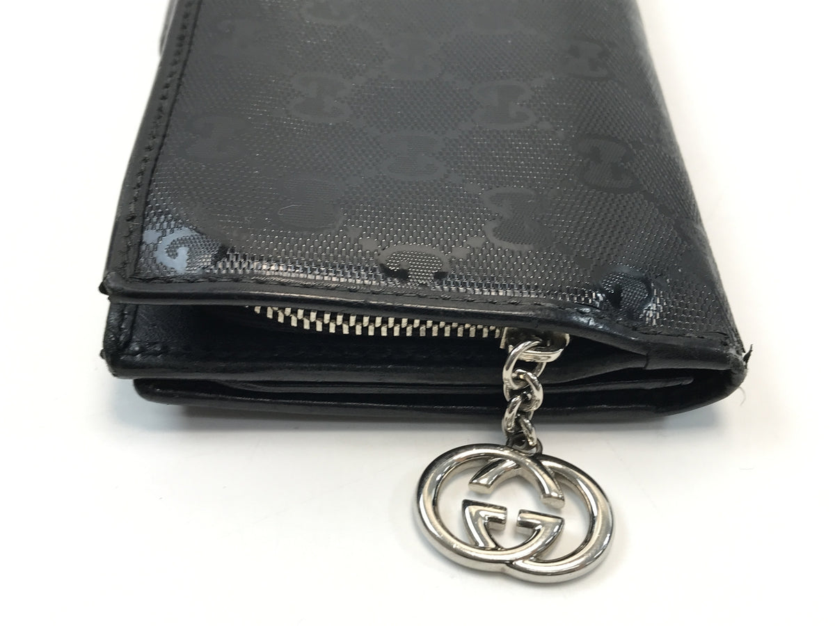 GUCCI インプリメ ラウンドファスナー 黒 305028 305028