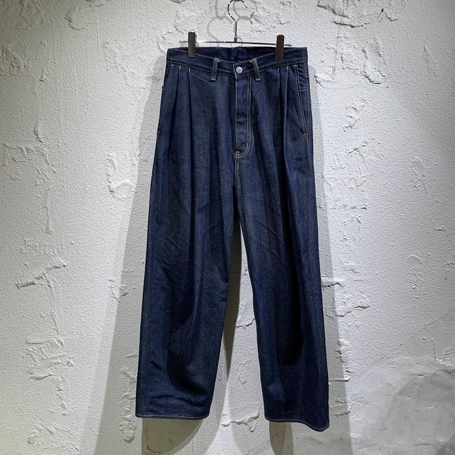 デニムパンツ SUBLATIONS 2TUCK WIDE DENIM PANTS 0