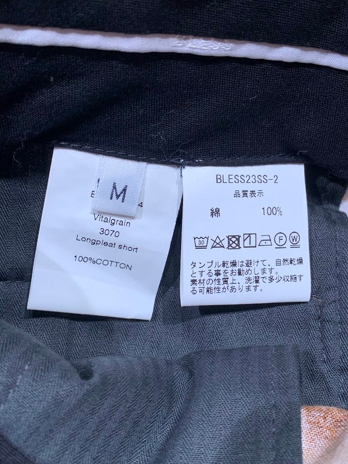 ショートパンツ 23SS lpngpleat short pigs