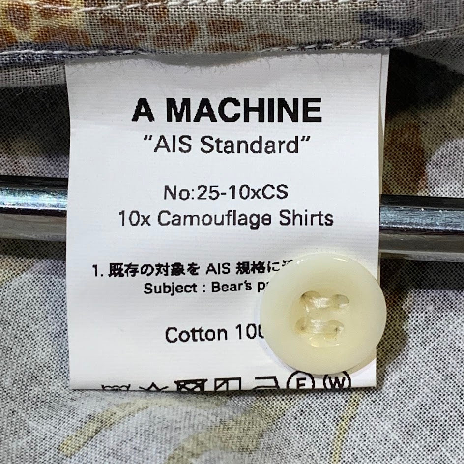 長袖シャツ A MACHINE 25SS 10x Camouflage Shirts 3