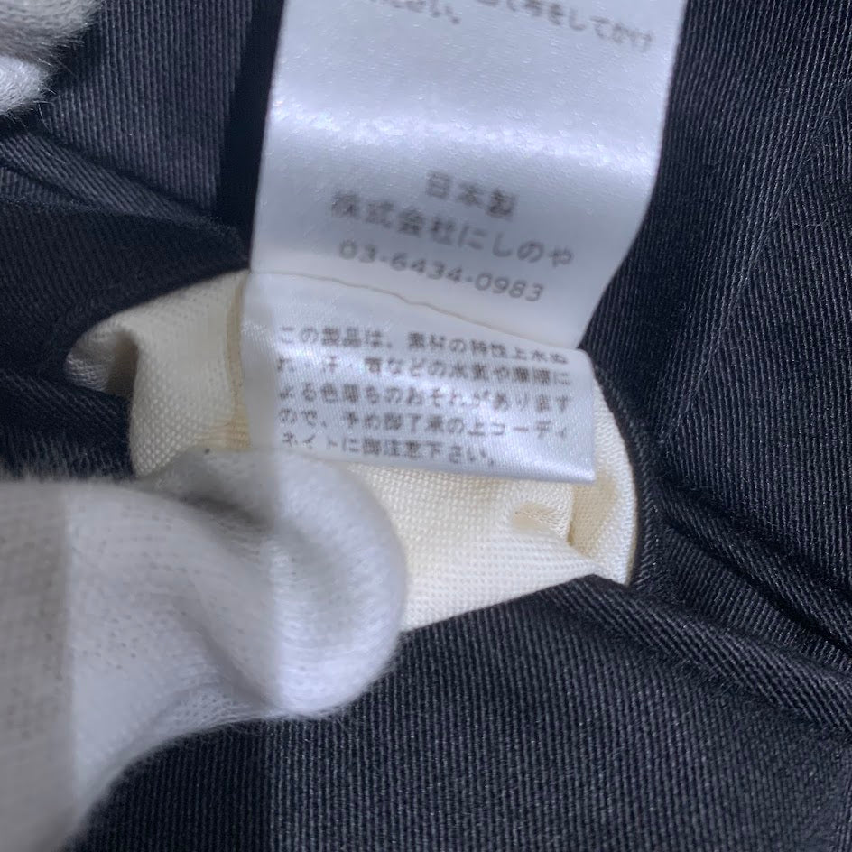 パンツ コットンタックパンツ 44 ブラック