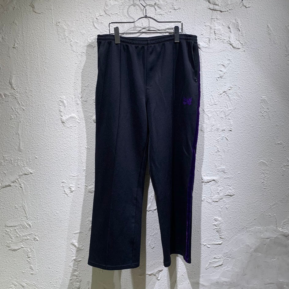 パンツ Side Line Center Seam Pant ブラック × パープル L