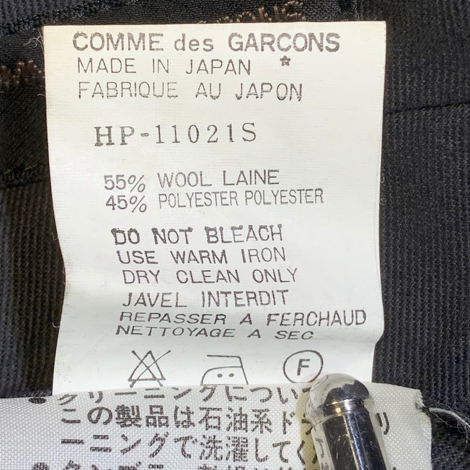 パンツ HOMME 89SS 80s 本人期 チェックスラックス S グレー