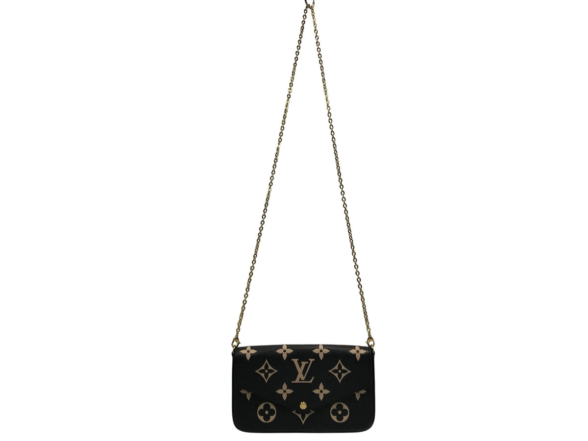 LOUIS VUITTON ルイヴィトン LV M82479 ポシェットフェリシー モノグラムアンプラント ミニショルダーバッグ チェーンウォレット M82479