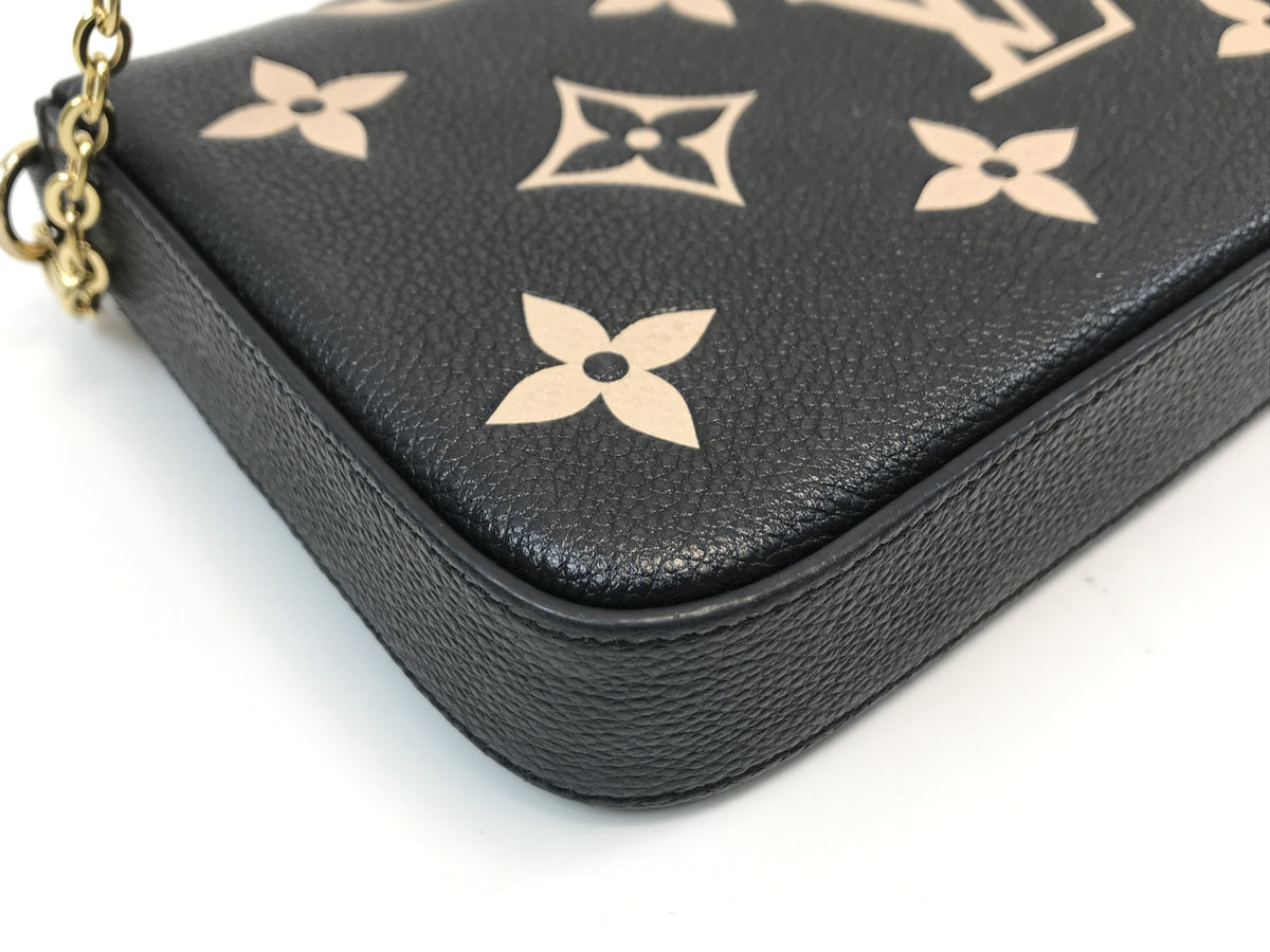 LOUIS VUITTON ルイヴィトン LV M82479 ポシェットフェリシー モノグラムアンプラント ミニショルダーバッグ チェーンウォレット M82479