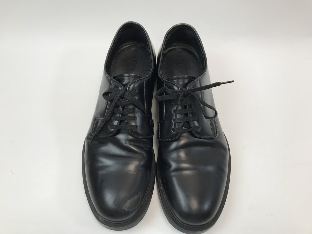 Plain-toe Dress Shoes US8.5 BLK 26.5cm (US8 1/2 UK8 EU43)