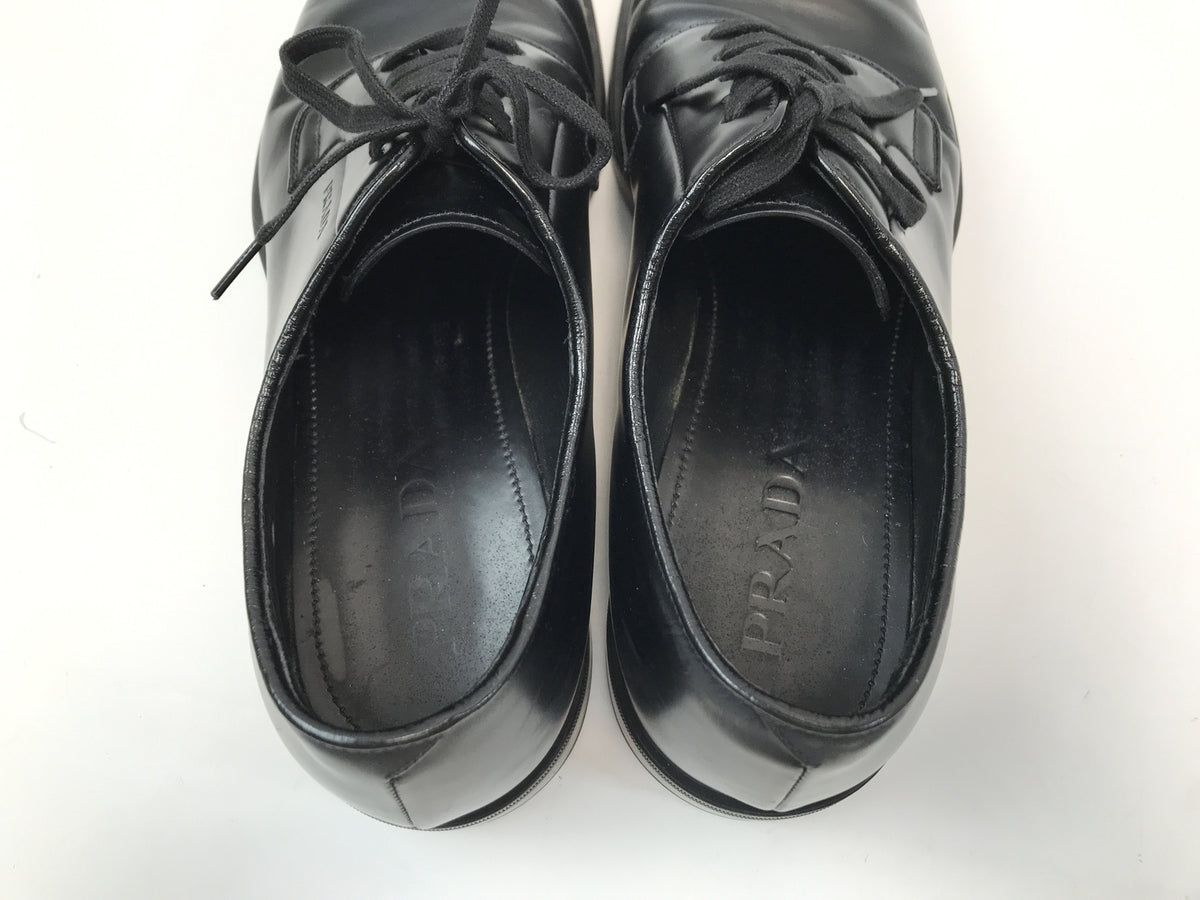 Plain-toe Dress Shoes US8.5 BLK 26.5cm (US8 1/2 UK8 EU43)