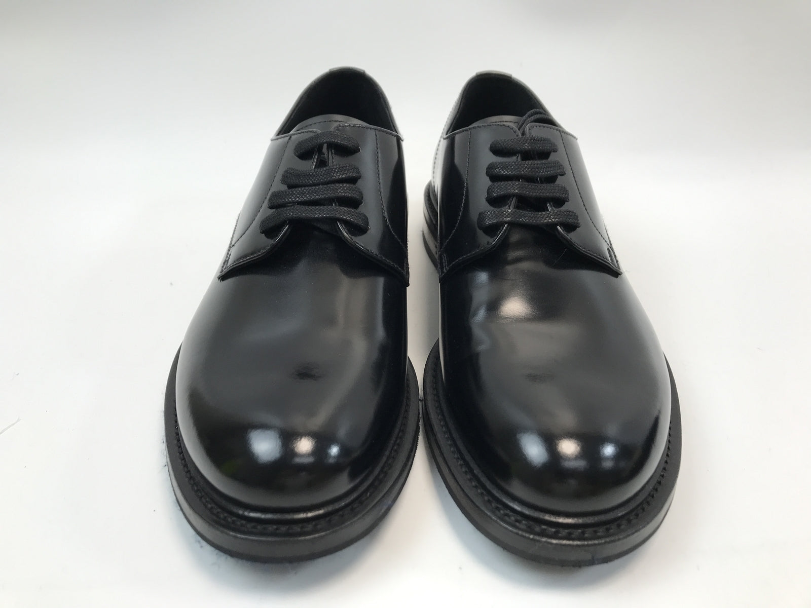 PRADA/2EB198/レースアップシューズ/7/黒
