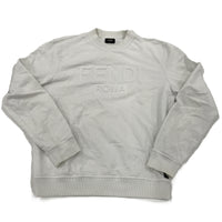 FENDI エンボス スウェット WH M