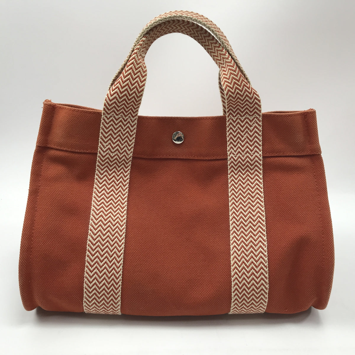HERMES ｶﾝﾇPM ﾄｰﾄﾊﾞｯｸﾞ ｵﾚﾝｼﾞ ﾎﾟｰﾁ付属