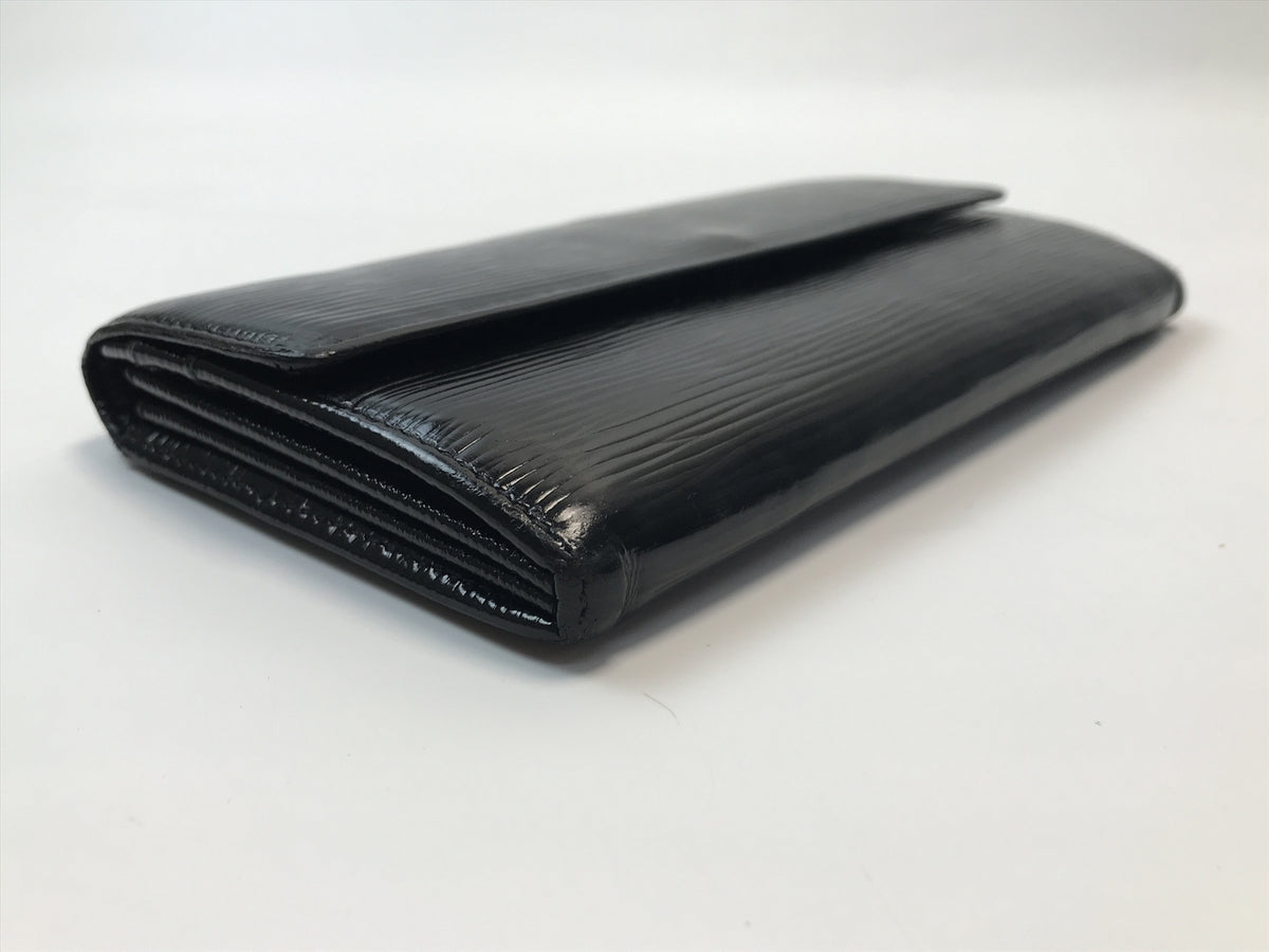 LV エピ ポルトフォイユ･サラ ノワール M63742/CA4089 M63742
