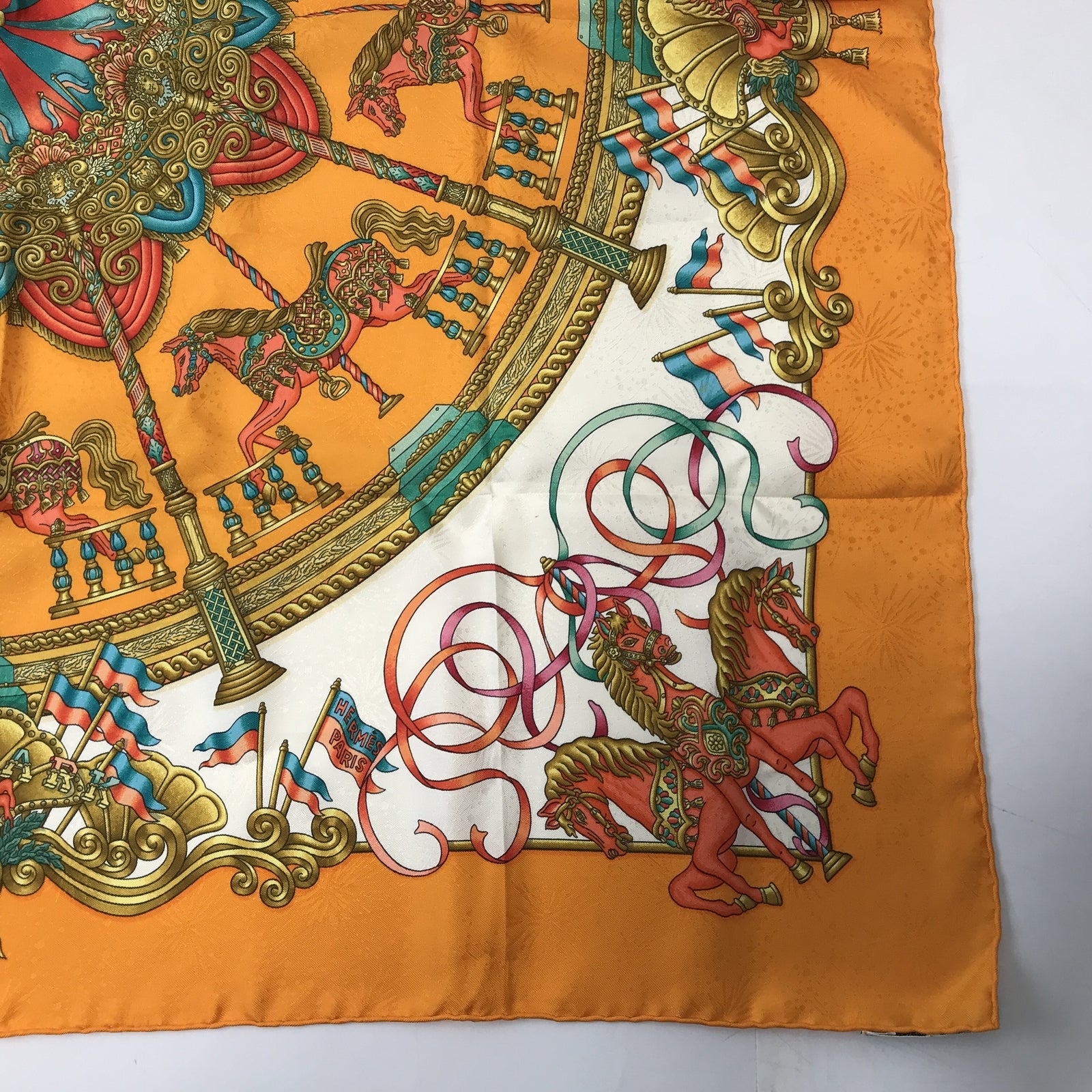 HERMES カレ90 LUNA PARK