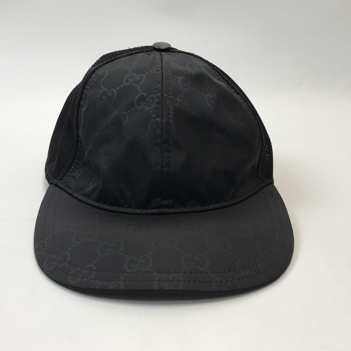 GUCCI GGﾅｲﾛﾝﾍﾞｰｽﾎﾞｰﾙｷｬｯﾌﾟ BLK