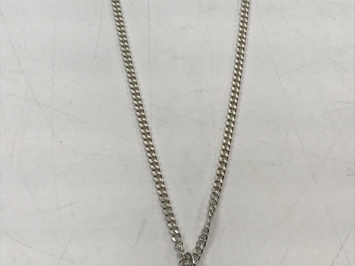 GUCCI/Gロゴ ネックレス/925