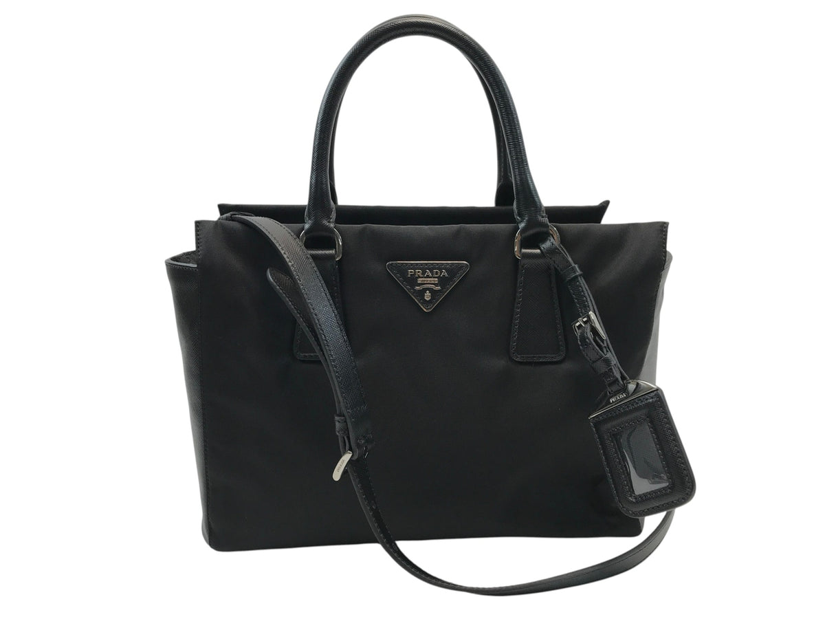PRADA/2way/ﾊﾝﾄﾞﾊﾞｯｸﾞ/黒