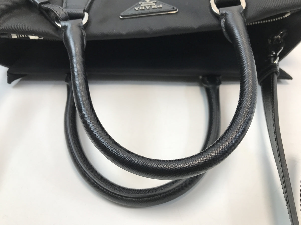 PRADA/2way/ﾊﾝﾄﾞﾊﾞｯｸﾞ/黒