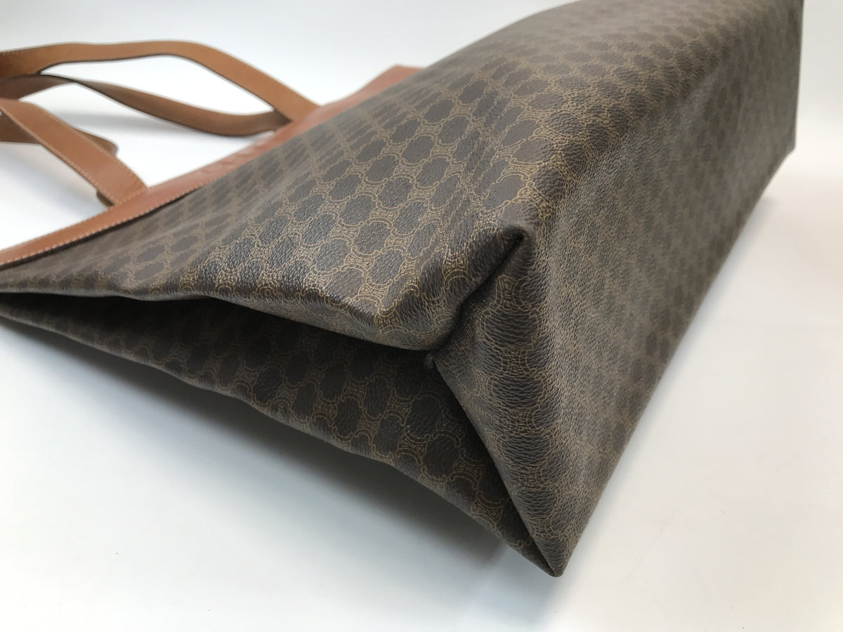 CELINE マカダム　トートバッグ