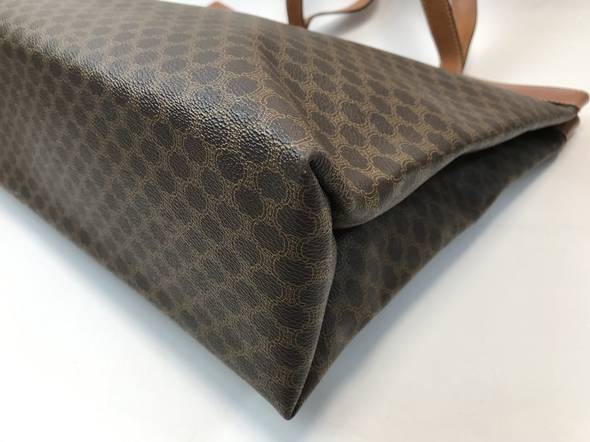 CELINE マカダム　トートバッグ