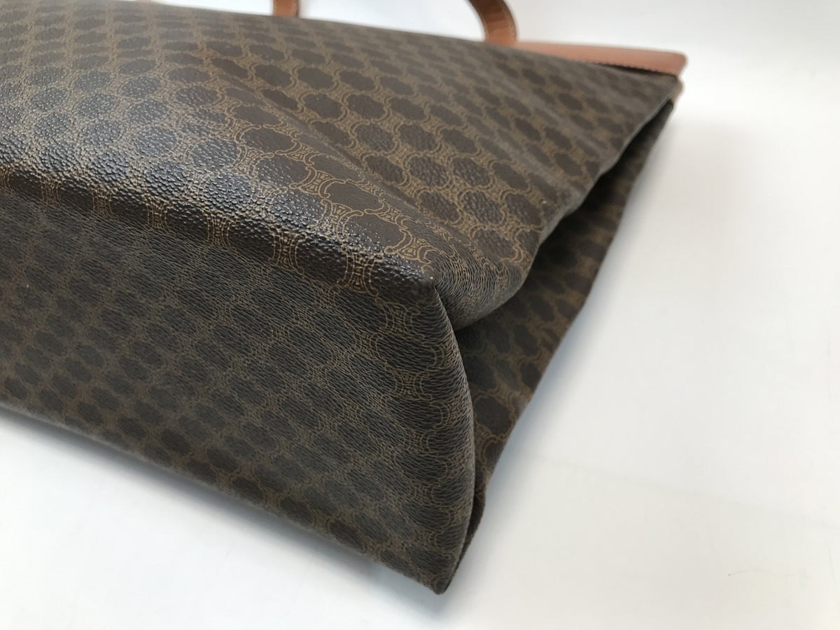 CELINE マカダム　トートバッグ