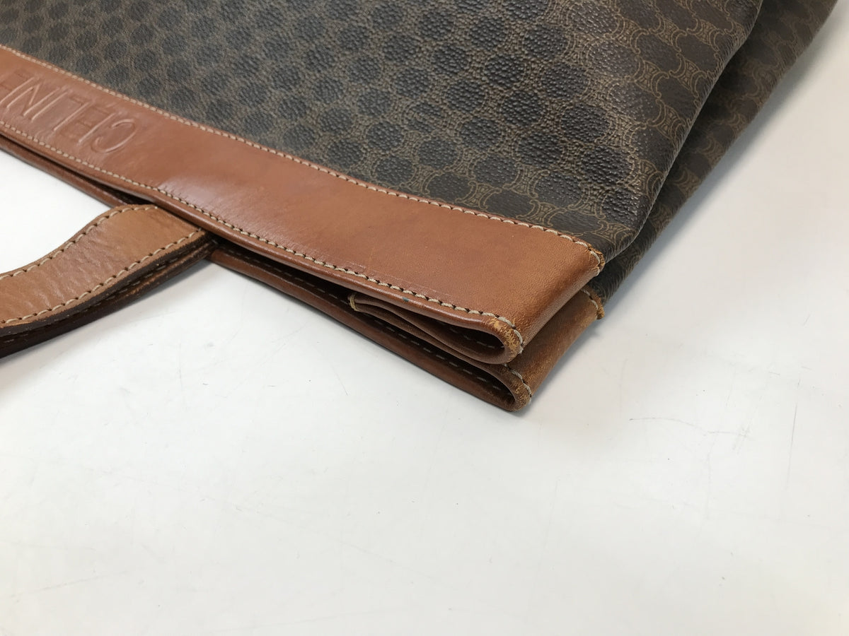 CELINE マカダム　トートバッグ