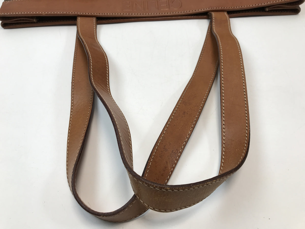 CELINE マカダム　トートバッグ