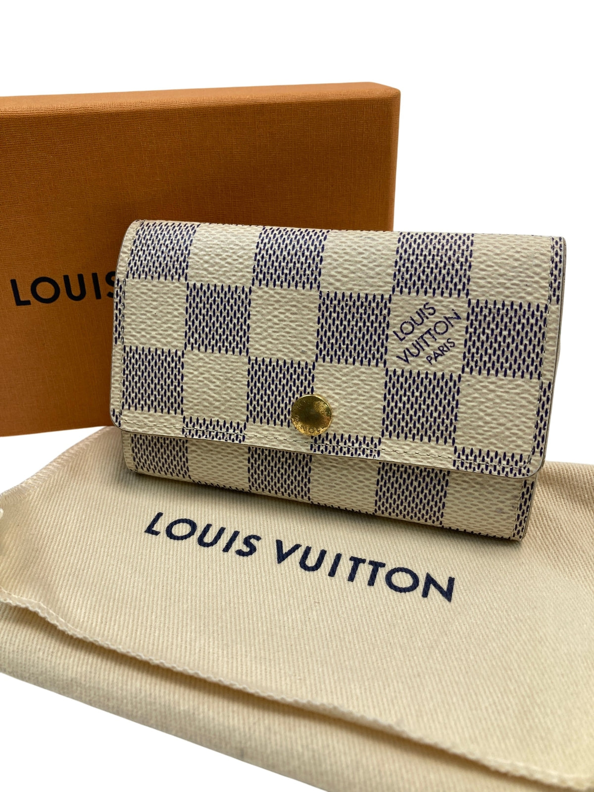 ヴィトン　ミュティクレ　ダミエアズール6連