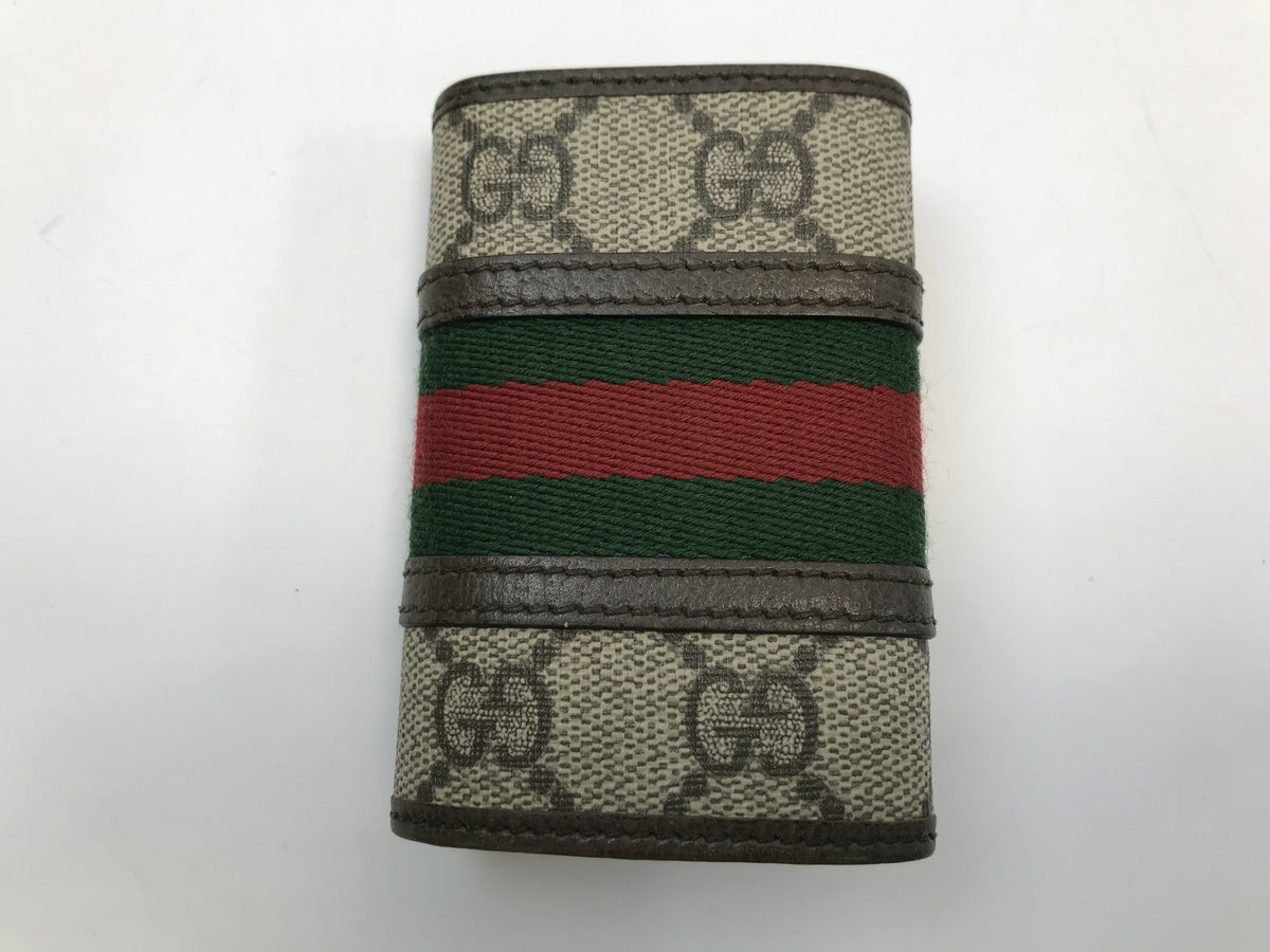 GUCCI GGスプリーム 6連キーケース 603732-1147