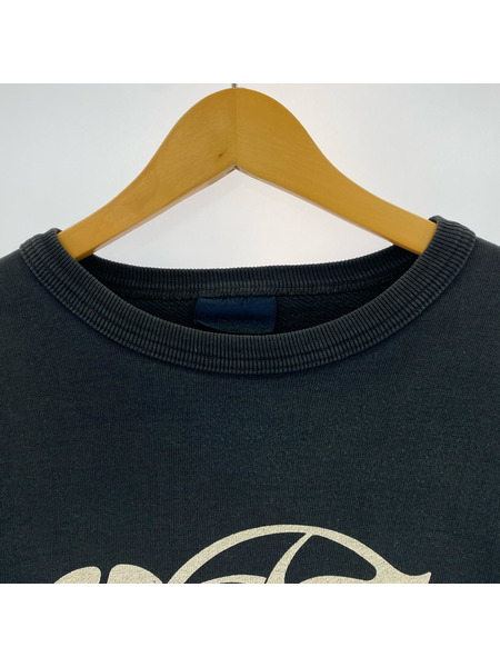 HYSTERIC GLAMOUR  90s プリントスウェット ブラック (F) 2CS-3745
