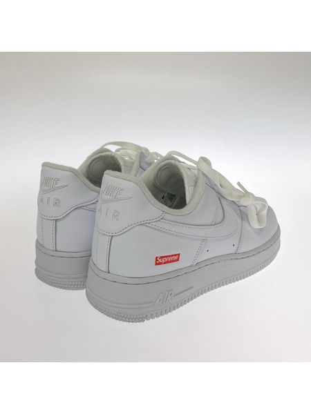NIKE スニーカー AF1 x Supreme 白 (27cm)