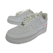 NIKE スニーカー AF1 x Supreme 白 (27cm)