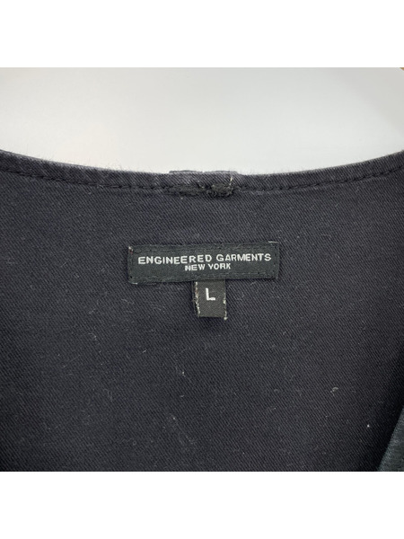 Engineered Garments ジレ・ベスト マルチポケットベスト 黒
