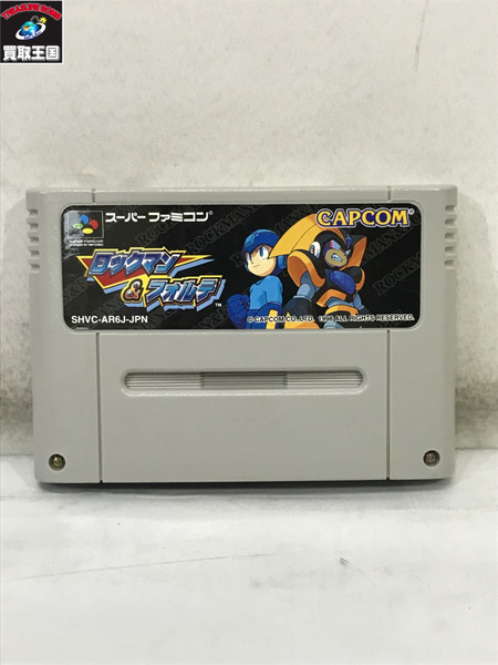 SFC ロックマン＆フォルテ/スーパーファミコン/動作未確認｜商品番号：2100221902010 - 買取王国ONLINESTORE