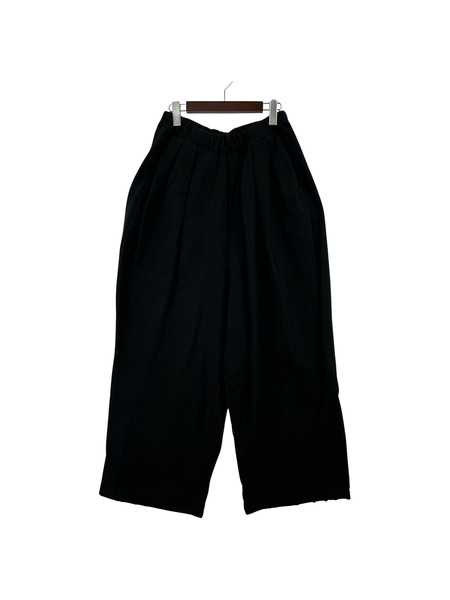 ANCELLM TUCK SWEAT PANTS 1 ブラック