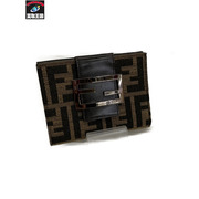 FENDI ズッカ柄 二つ折り財布