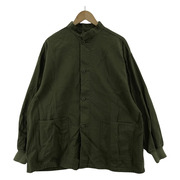 Needles 長袖シャツ Stand Collar Army Shirt カーキ (M) FK127