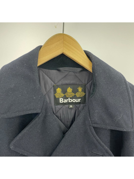 Barbour ソノ他 BATTEN WOOL PEACOAT NVY M