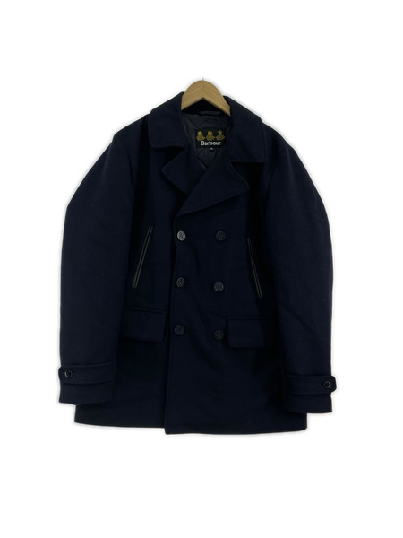 Barbour ソノ他 BATTEN WOOL PEACOAT NVY M