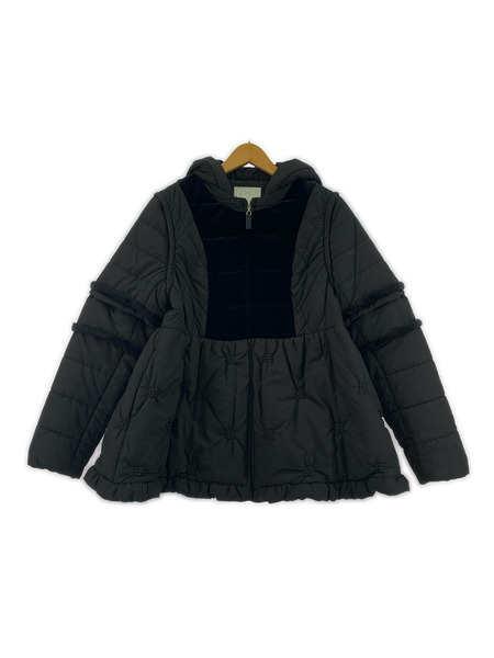 Chesty 3WAY パデットミドルコート 1 ブラック 23L901