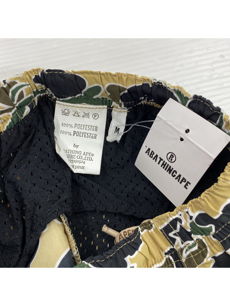 A BATHING APE/STA CAMO/カモ柄スイムショーツ/M/初期