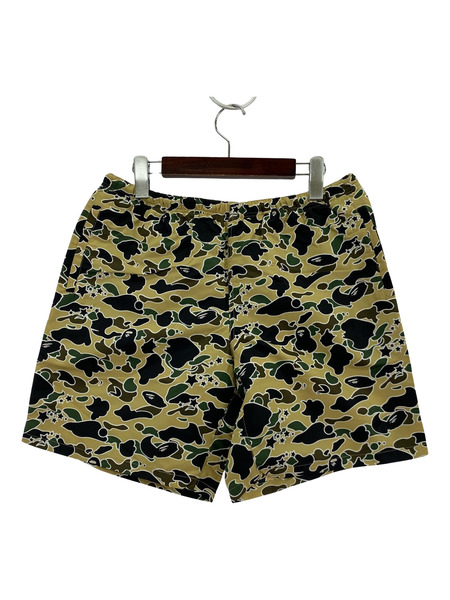 A BATHING APE/STA CAMO/カモ柄スイムショーツ/M/初期