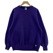 90s russell sweatshirts プープル L