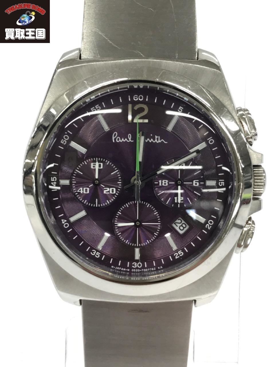 PAUL S SMITH FINAL EYES CHRONOGRAPH QZ 0520-T002161 VERYGOOD #2F11