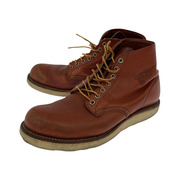 RED WING/8166 ワークブーツ/27.0cm/赤茶