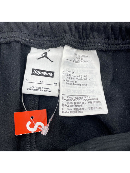 Supreme×JORDAN 24AW Tricot Track Pant M BLK HF0832-010