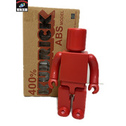 MEDICOM TOY KUBRICK 400％ ABS MODEL Red