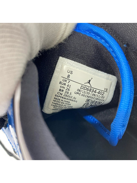NIKE スニーカー Air Jordan 1 Mid SE PATENT Signal Blue