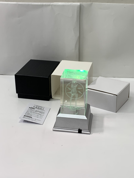 魔法使いの夜 3Dクリスタル 蒼崎青子 + ライトアップ用LEDスタンド 開封品 
